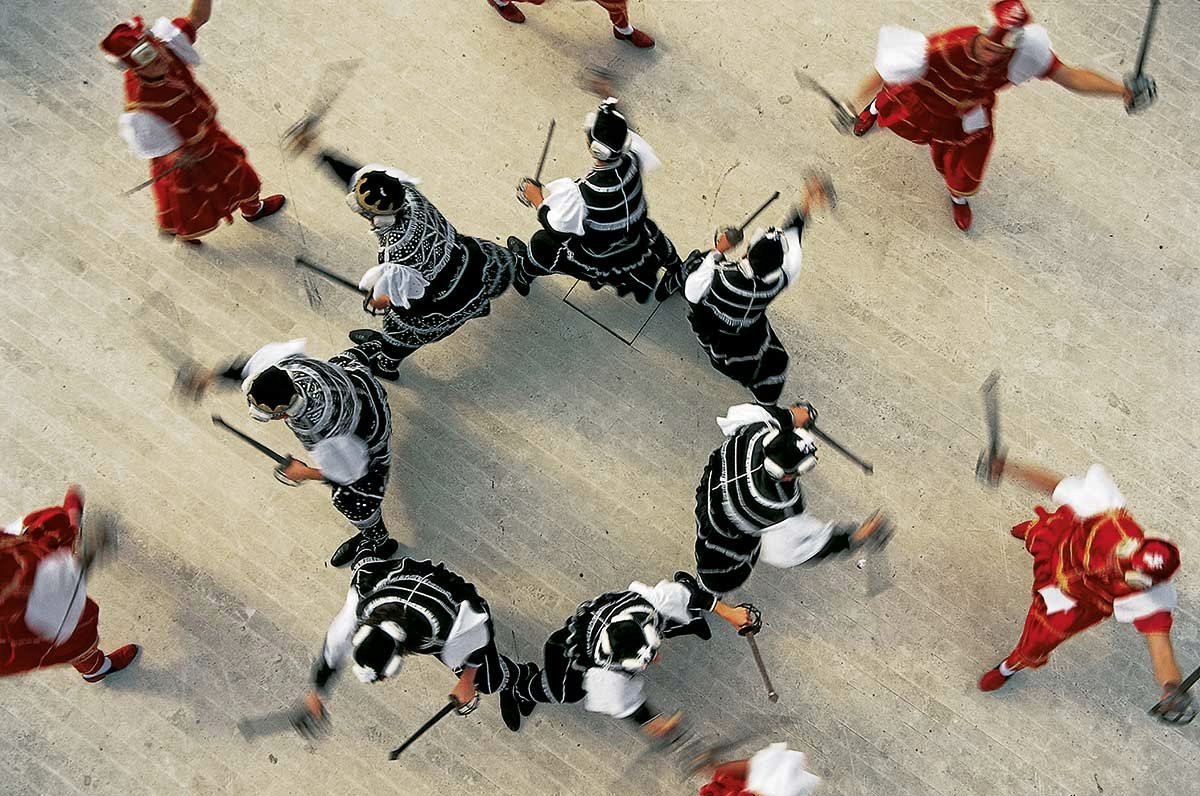 The Moreška sword dance in Korčula