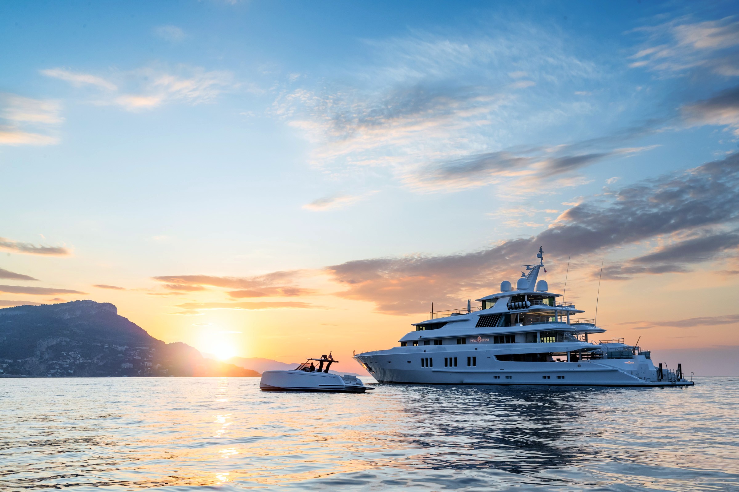 Coral Ocean at sunset off the Riviera. Photo: Ahoy Club