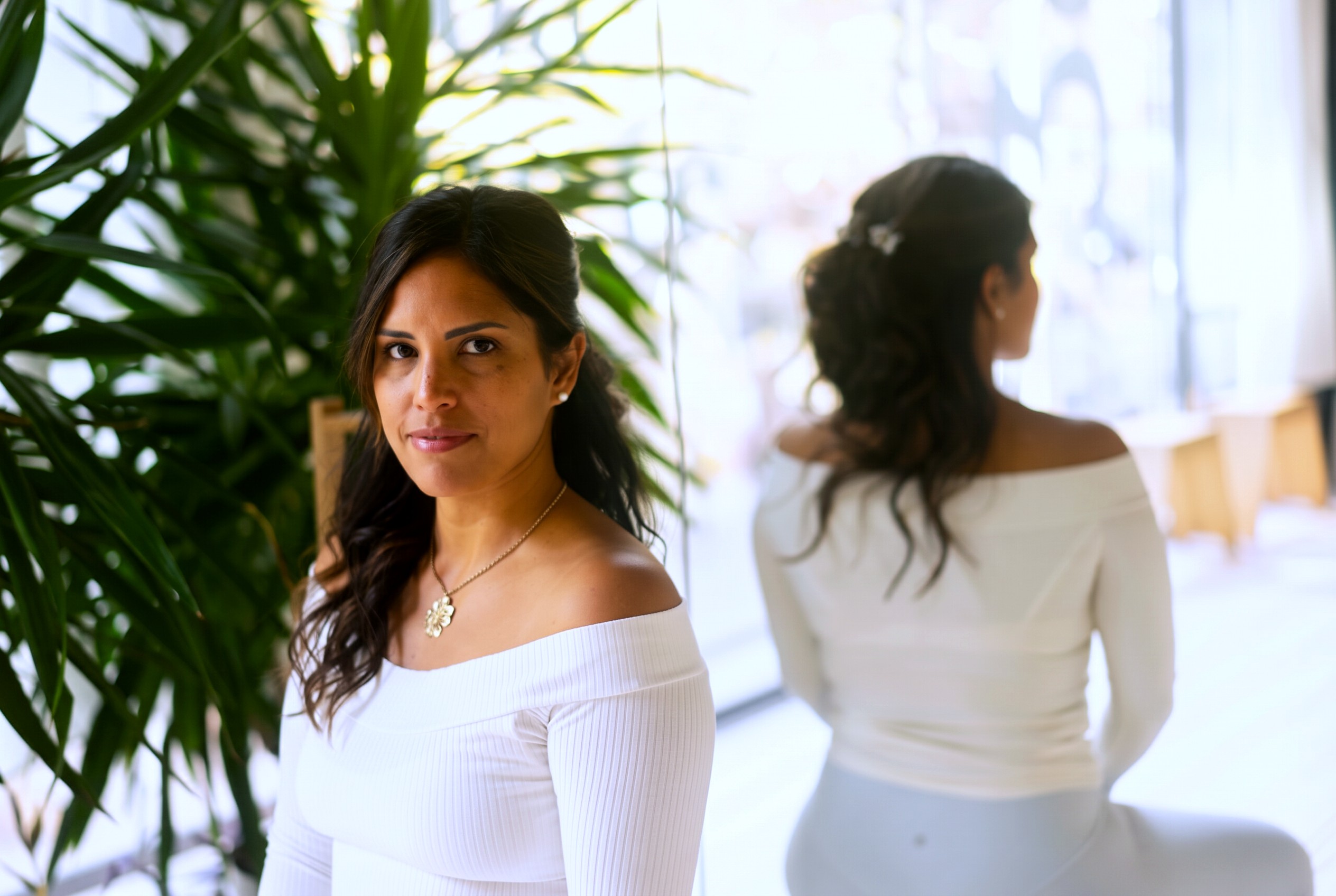 Anahí of Alma by Anahí in her light-filled studio
